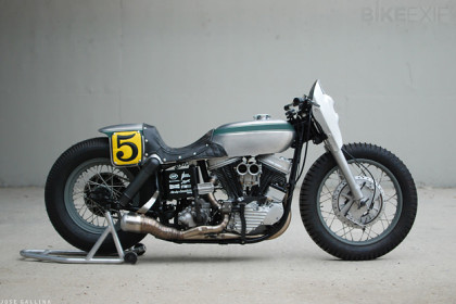 1952 Harley Panhead by Noise Cycles