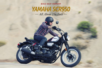 Review: The 2017 Yamaha SCR950 scrambler motorcycle.