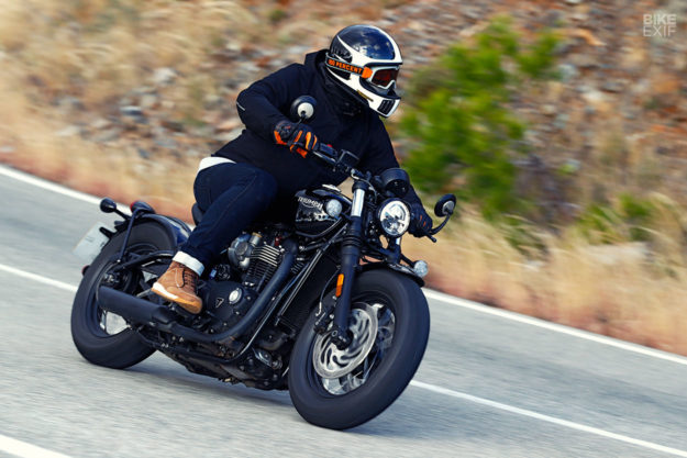 Review: The 2018 Triumph Bonneville Bobber Black
