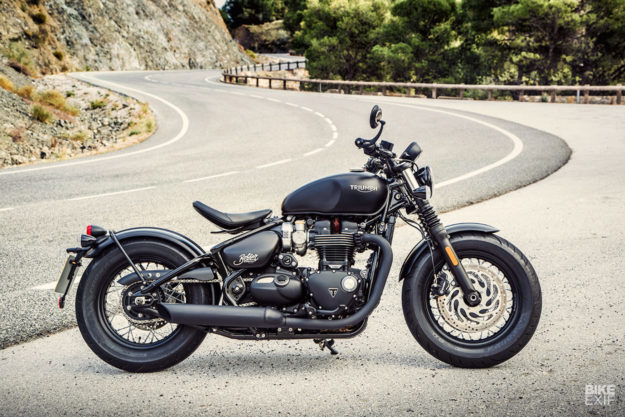 Review: The 2018 Triumph Bonneville Bobber Black