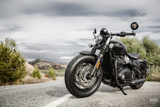 Review: The 2018 Triumph Bonneville Bobber Black