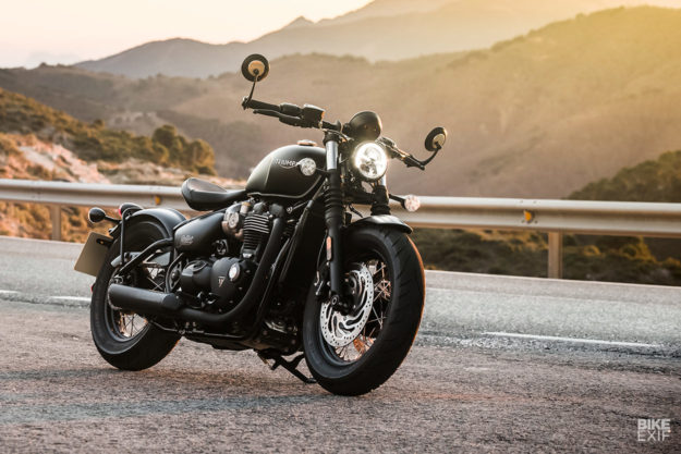 Review: The 2018 Triumph Bonneville Bobber Black