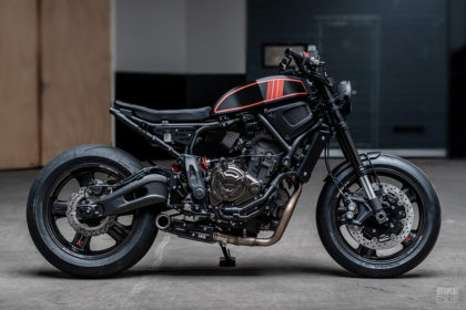 The Enforcer: a Yamaha XSR700 custom from Ironwood Motorcycles