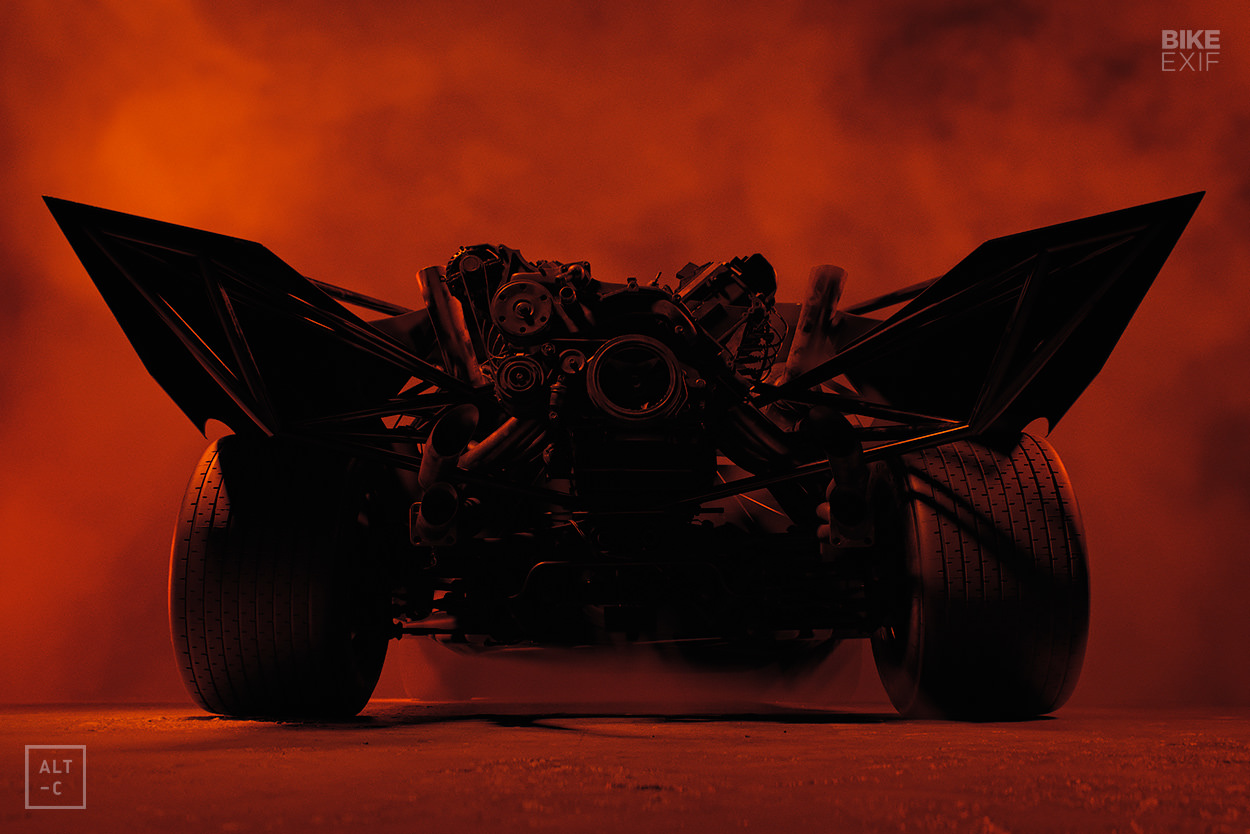 The Batmobile design by Ash Thorp