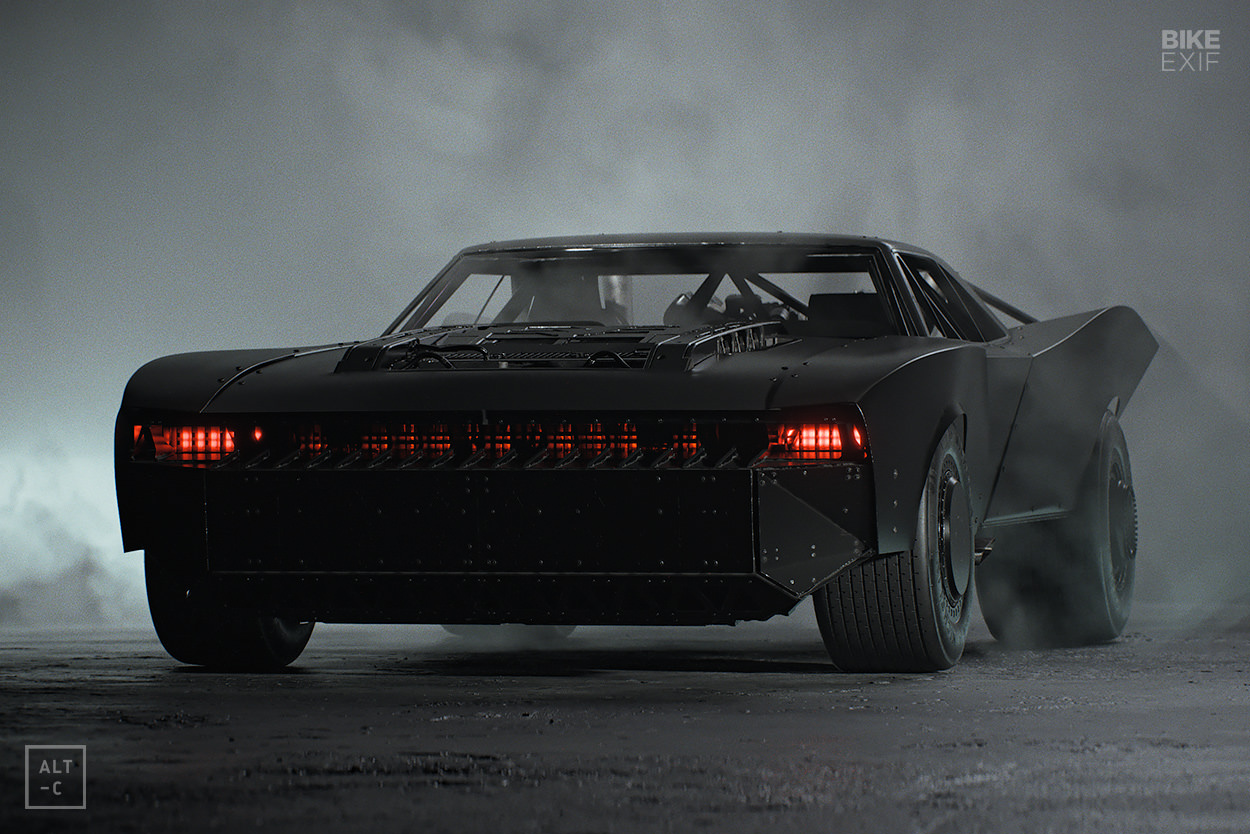 The Batmobile design by Ash Thorp