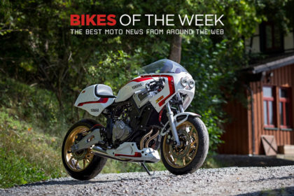 The best cafe racers, bobbers and prototypes from around the web.