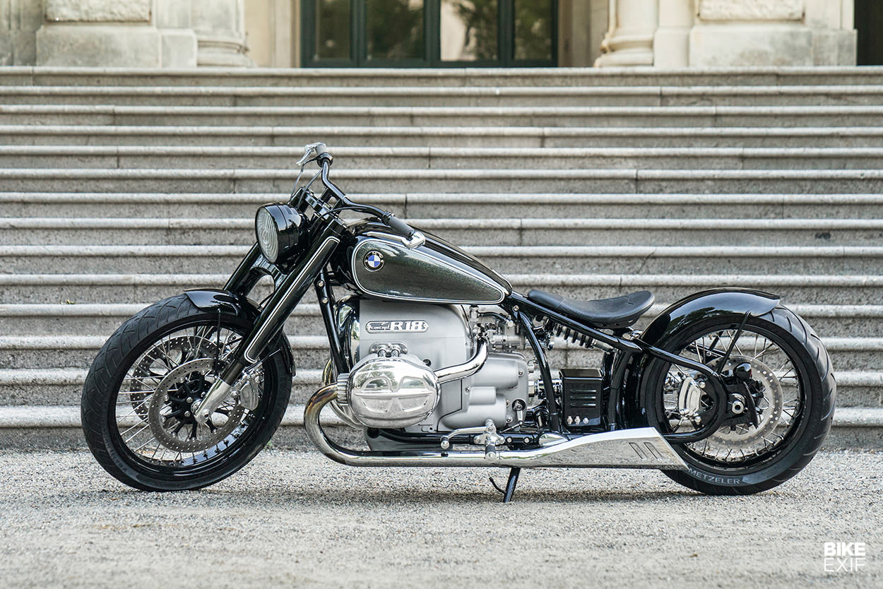 The BMW Concept R18 motorcycle, star of the 2019 Concorso d'Eleganza at Villa d'Este