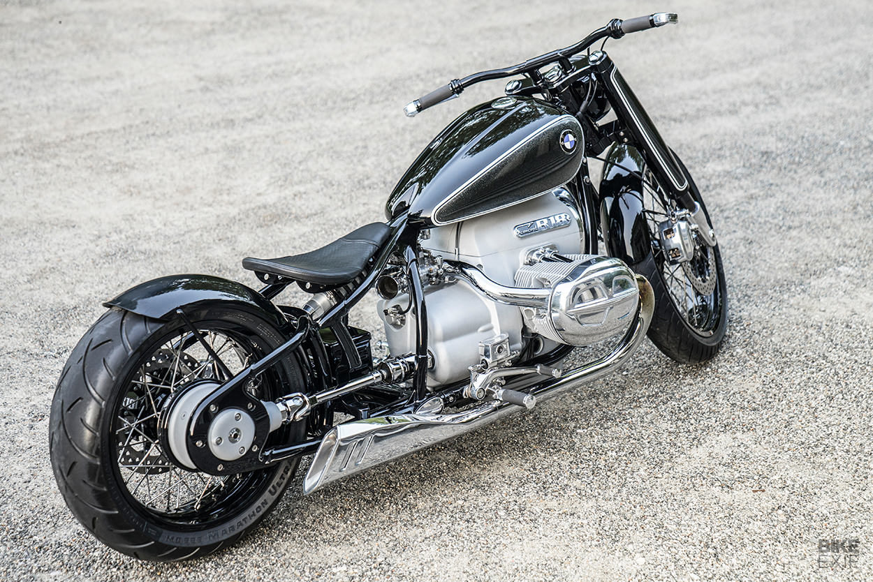 The BMW Concept R18 motorcycle, star of the 2019 Concorso d'Eleganza at Villa d'Este