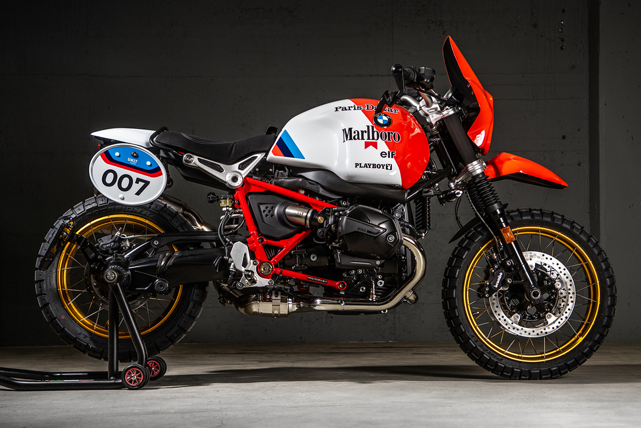 Custom BMW R nineT Paris-Dakar by VTR