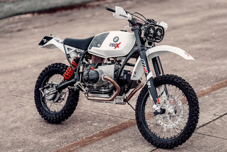 Custom BMW R100 enduro bike by Ben Norton