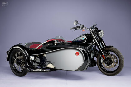 BMW R18 sidecar rig by Précision Side-Cars