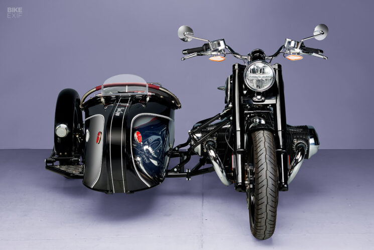 BMW R18 sidecar rig by Précision Side-Cars