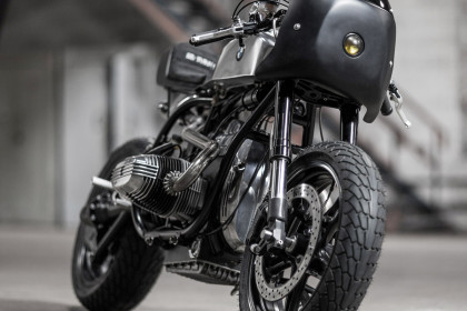 BMW R65 customized by Karl Renoult of Ed Turner Motorcycles, France.