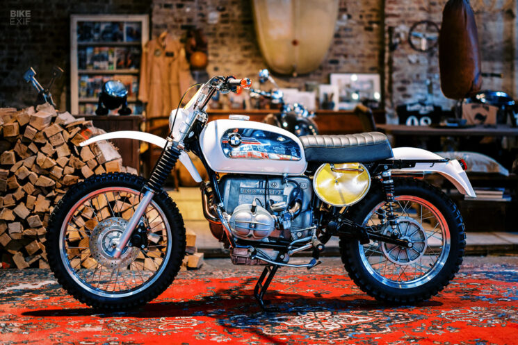 ISDT-inspired BMW R80 by Kingston Custom