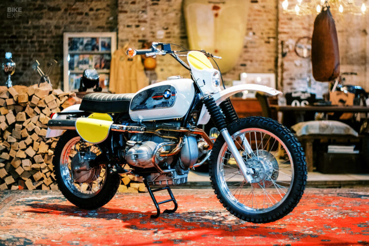 ISDT-inspired BMW R80 by Kingston Custom