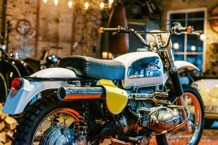ISDT-inspired BMW R80 by Kingston Custom