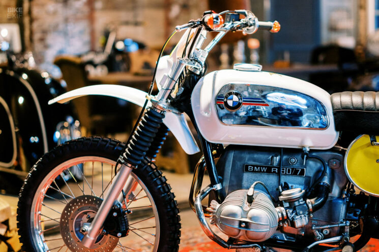 ISDT-inspired BMW R80 by Kingston Custom