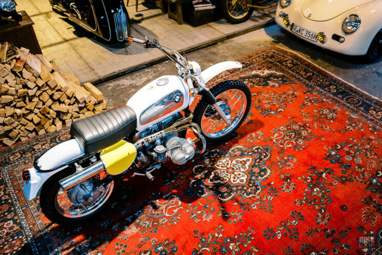 ISDT-inspired BMW R80 by Kingston Custom
