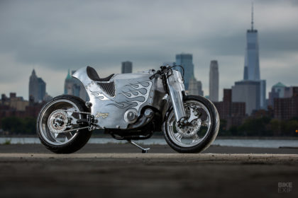A Buell S1 Lightning from Japanese builder Custom Works Zon
