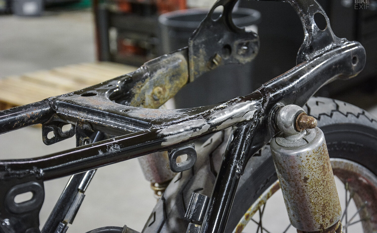 Trimming Tabs Honda CB550F