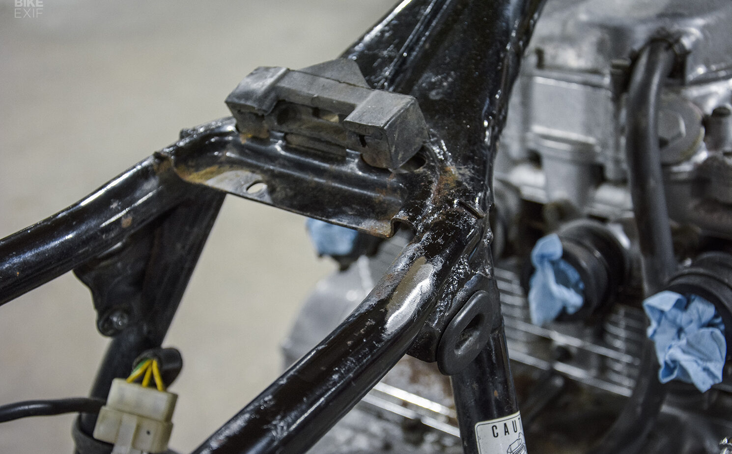 Trimming Tabs Honda CB550F