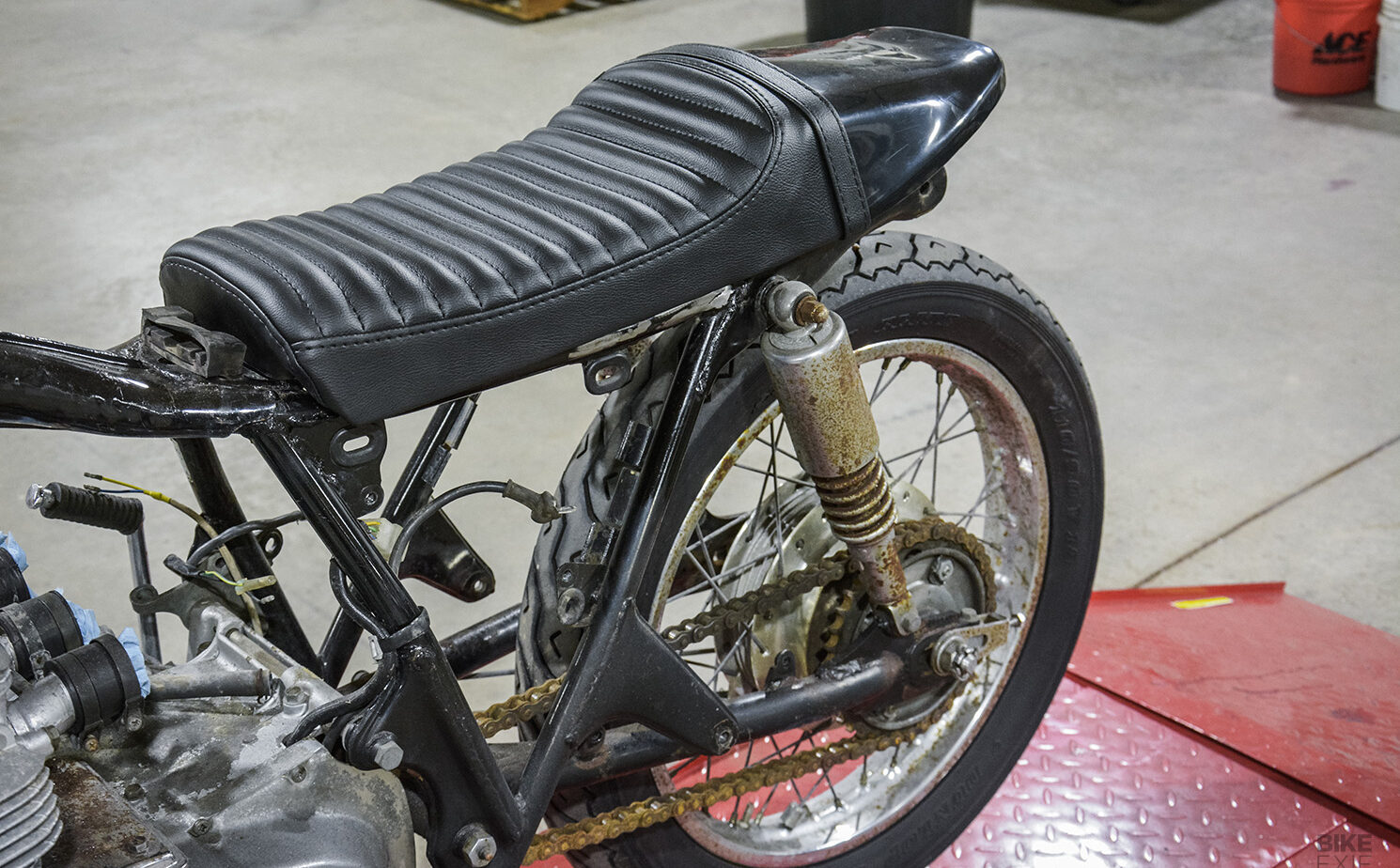 Tuffside Street Tracker Seat Honda CB550
