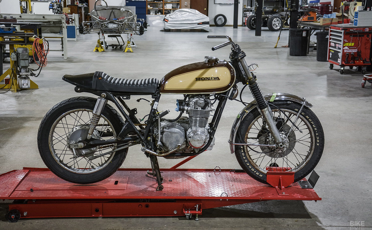 Bike EXIF Honda CB550F Tracker Build