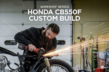 Bike EXIF CB550F Tracker Build