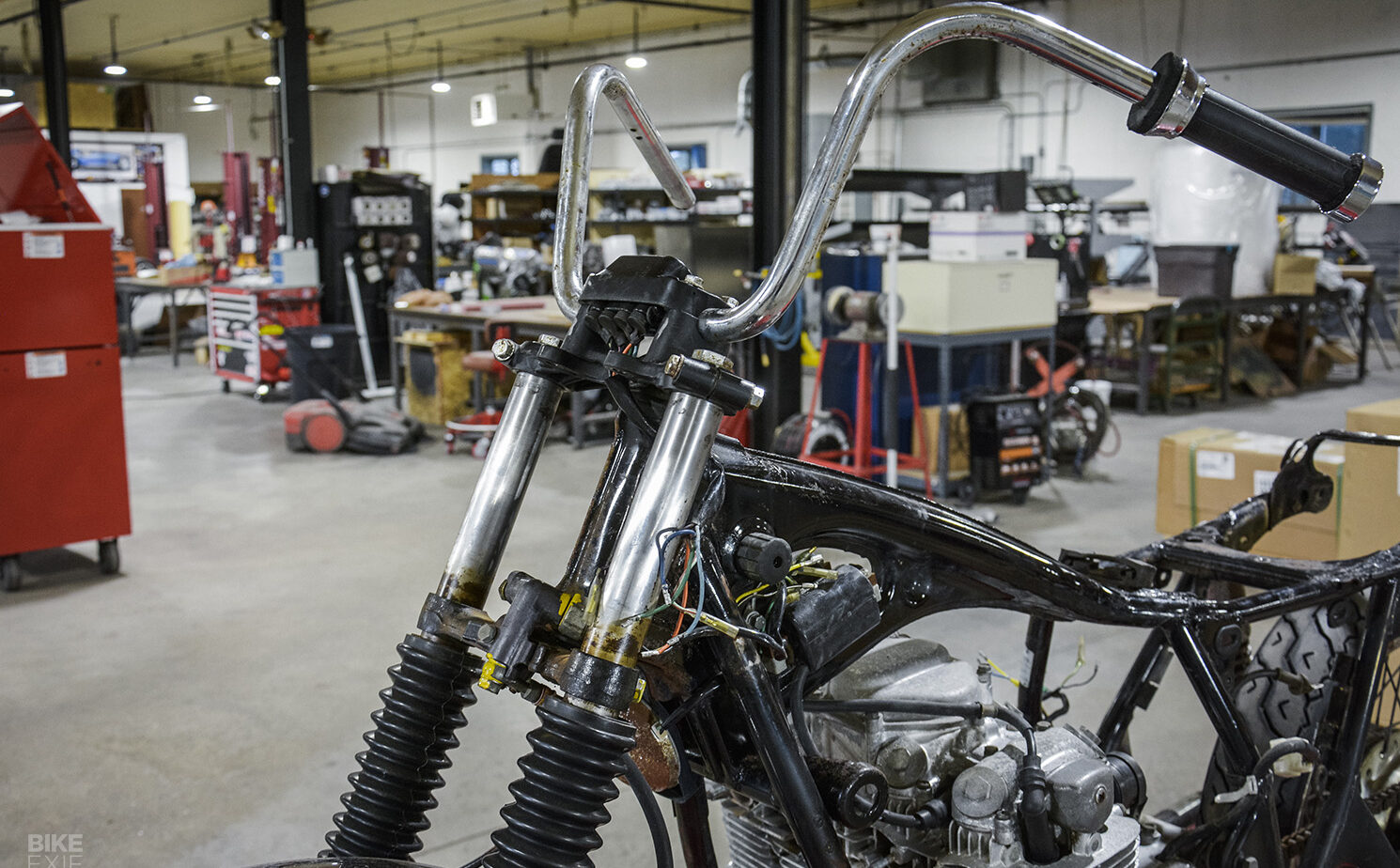 Honda CB550 Tracker Bars