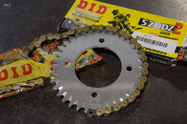 Honda CB550 Sprockets