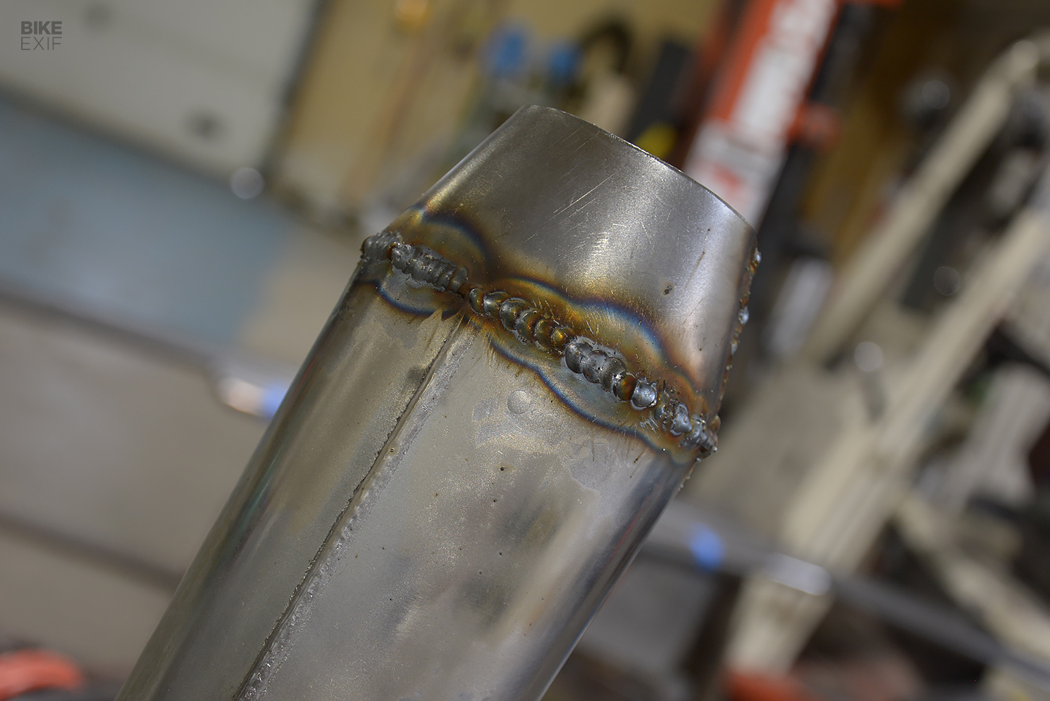 Honda CB550 Custom Exhaust