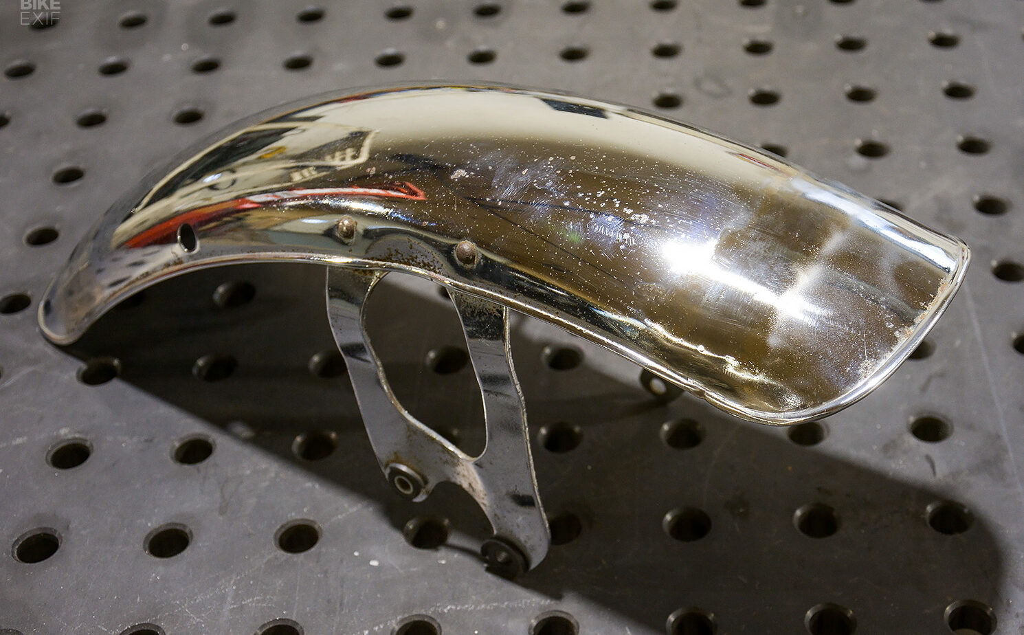 Modifying a Motorcycle Fender