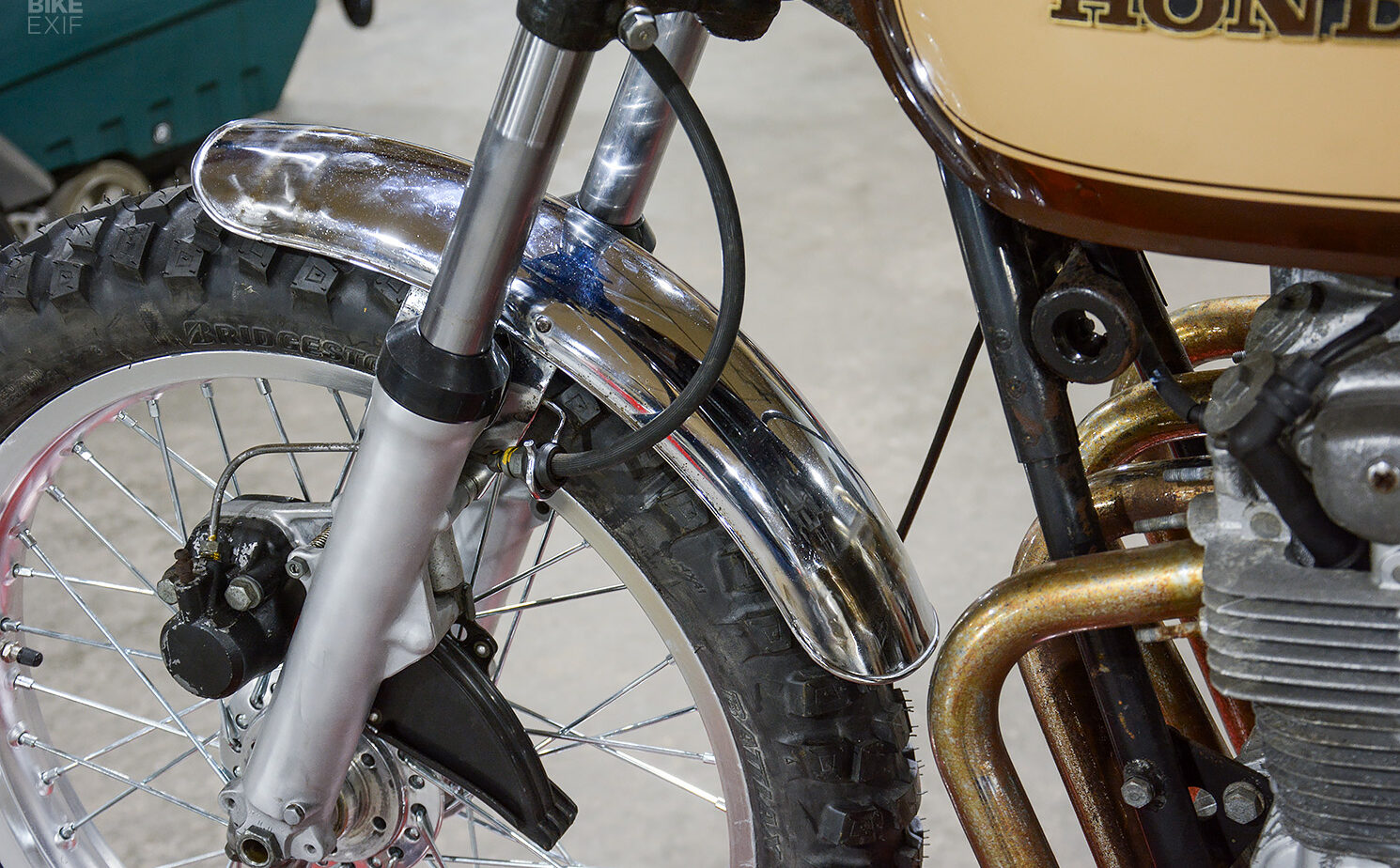 Modifying a Motorcycle Fender