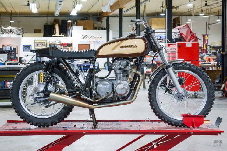 Bike EXIF Honda CB550F Tracker Build