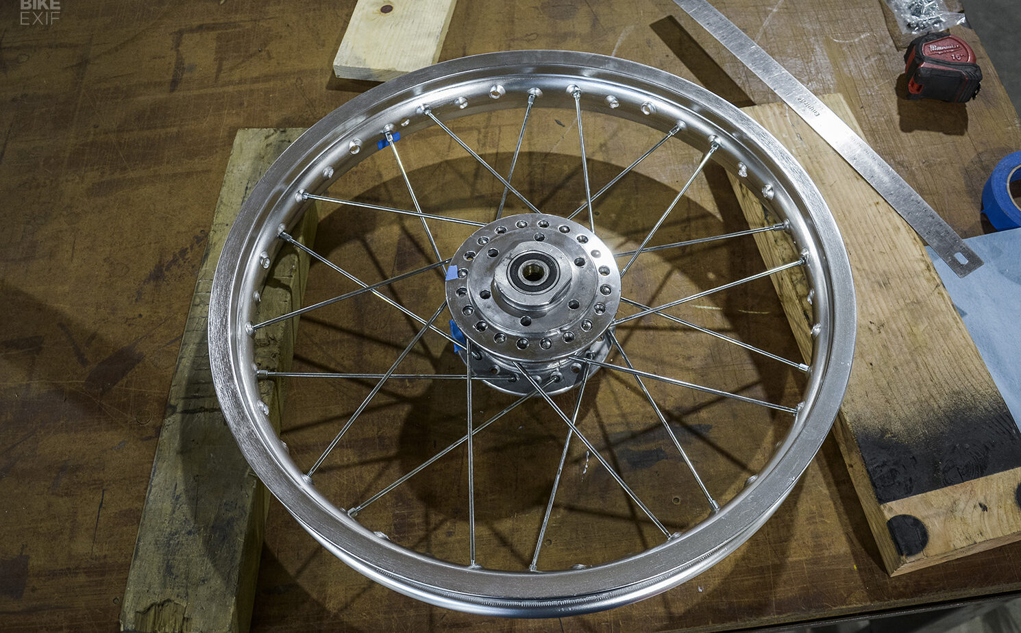 Lacing Motorcycle Wheels