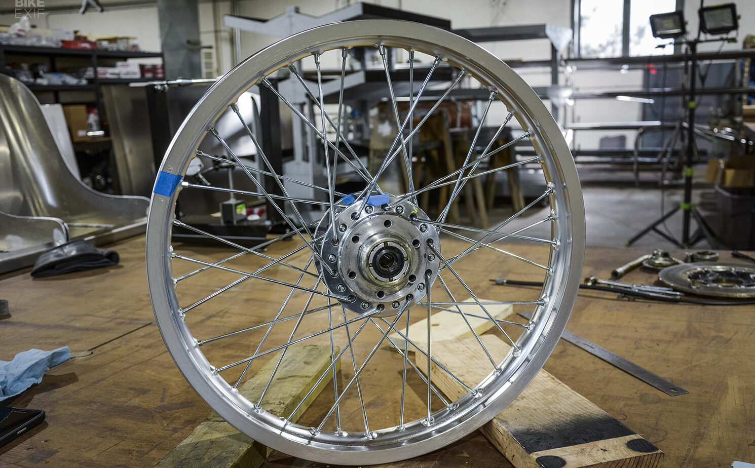 Lacing Motorcycle Wheels