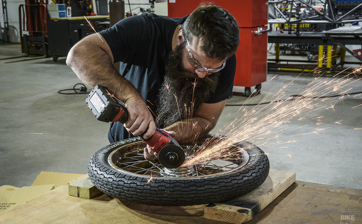 Rebuilding Motorcycle Wheels