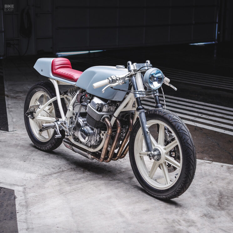 Stan Chen's 1975 Honda CB750F café racer