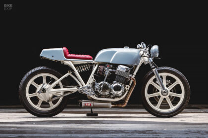 Stan Chen's 1975 Honda CB750F café racer