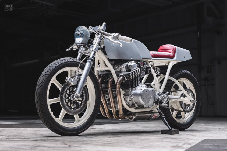 Stan Chen's 1975 Honda CB750F café racer