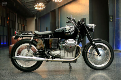 Classic Moto Guzzi V7 restomod by Unikat Motorworks