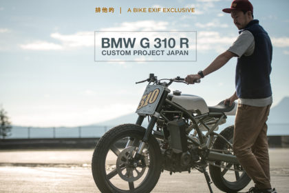 Custom BMW G 310 R tracker by Wedge Motorcycles of Japan