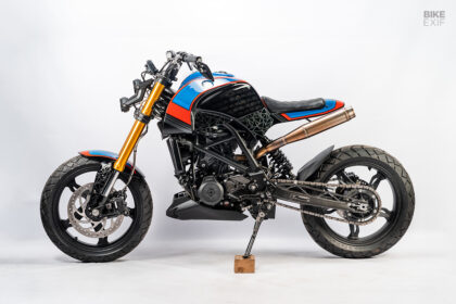 Custom BMW G310R by STG Tracker
