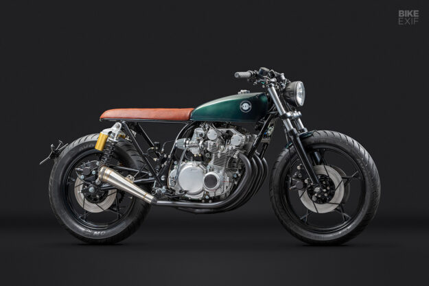 Custom Suzuki GS500E by Earth Motorcycles