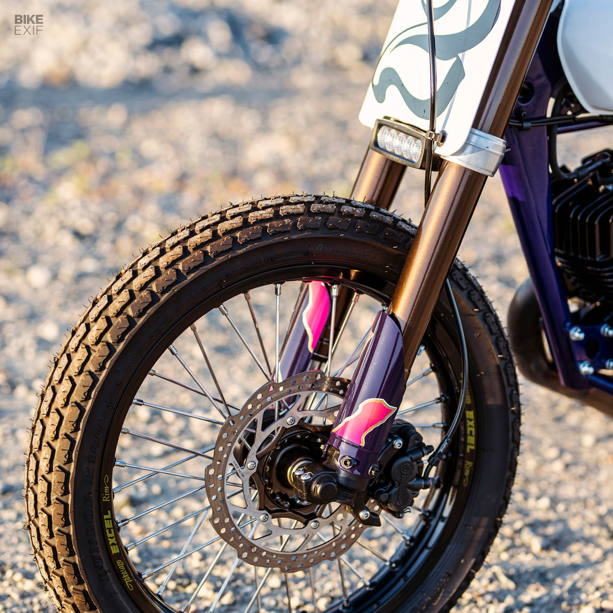 Suzuki TS185 street tracker by SPKS Lab