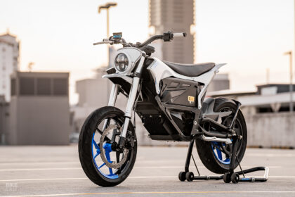 Custom Zero FX electric supermoto
