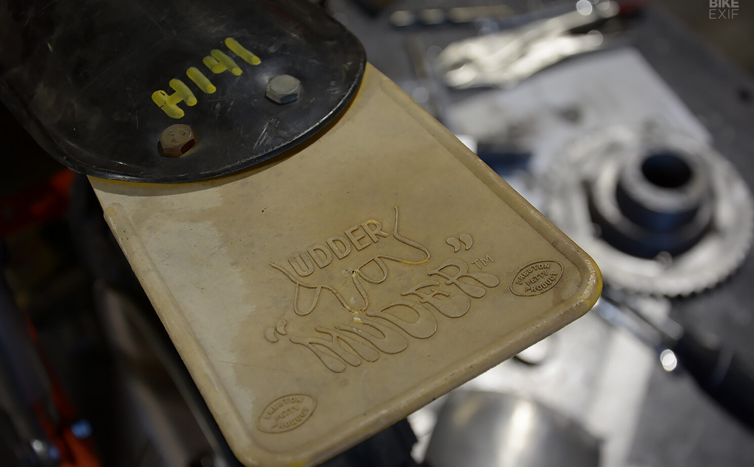 Udder Mudder Preston dirt bike fender extension