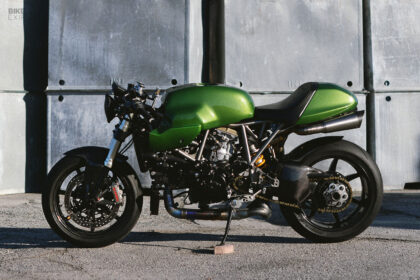 Ducati 1198 SportClassic hybrid café racer by Worthing Classics and Stradafab