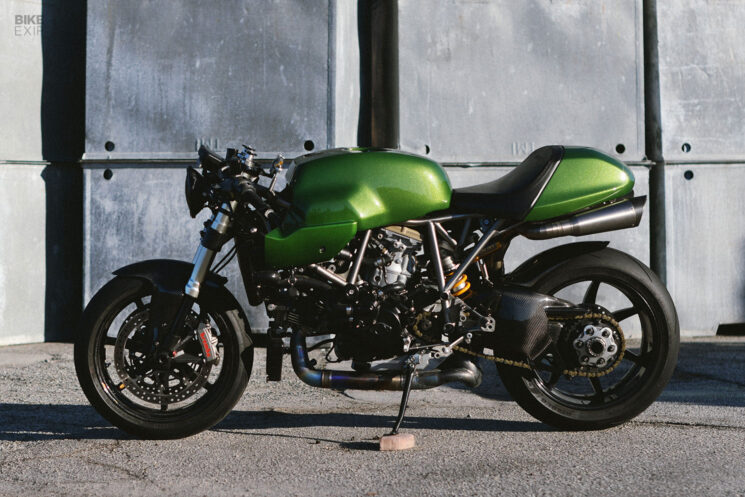 Ducati 1198 SportClassic hybrid café racer by Worthing Classics and Stradafab