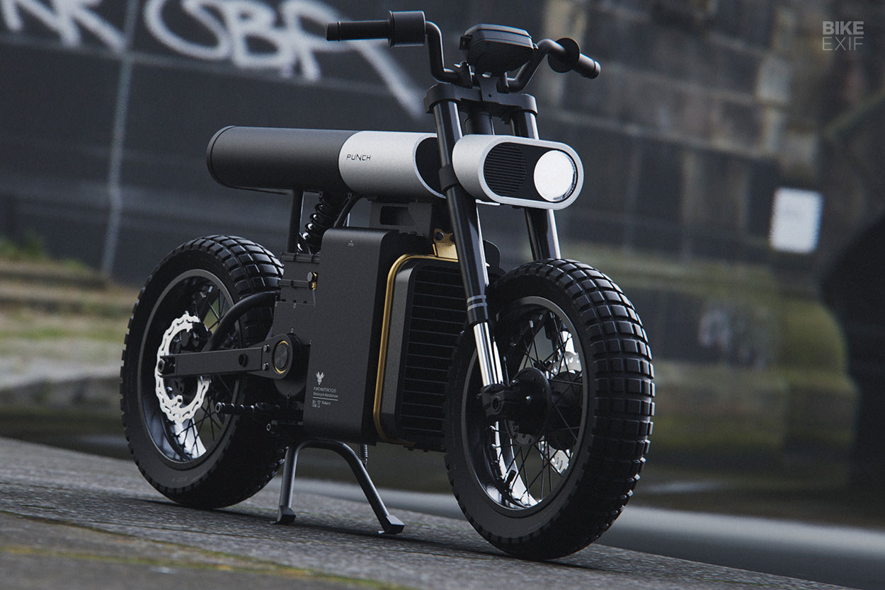 Electric motorcycle concept by Artem Smirnov